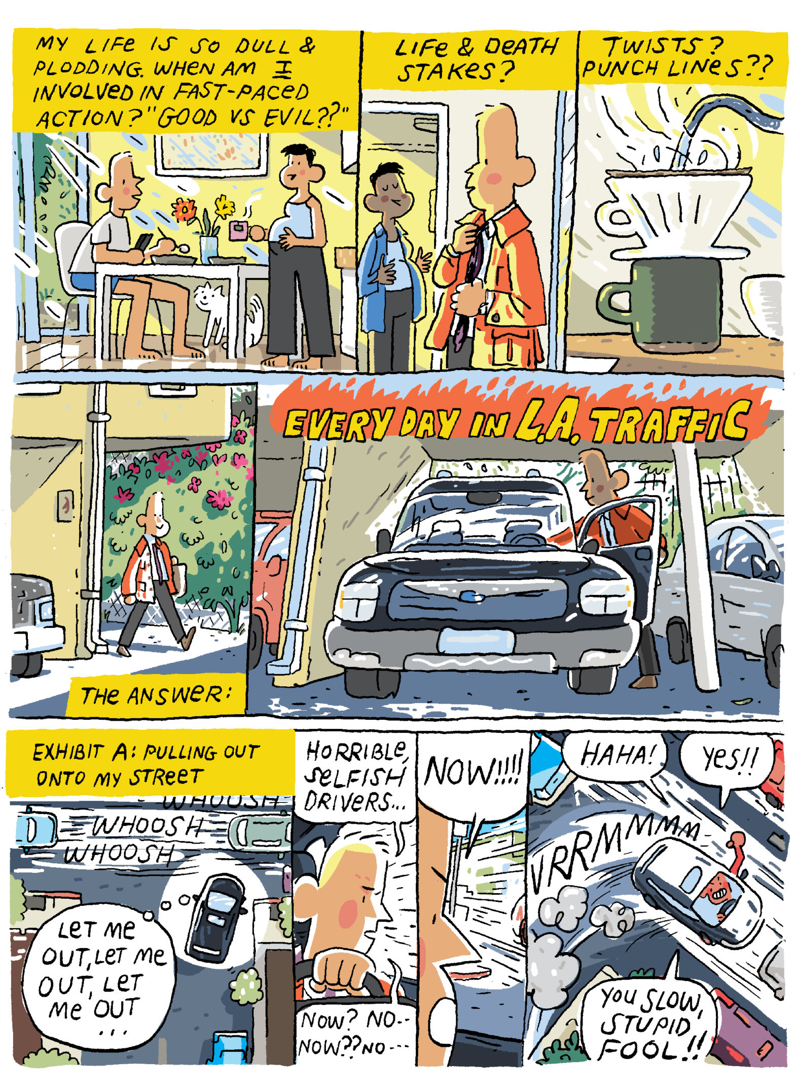 Every Day In L.A. Traffic pt. 1 – Ryan Cecil Smith